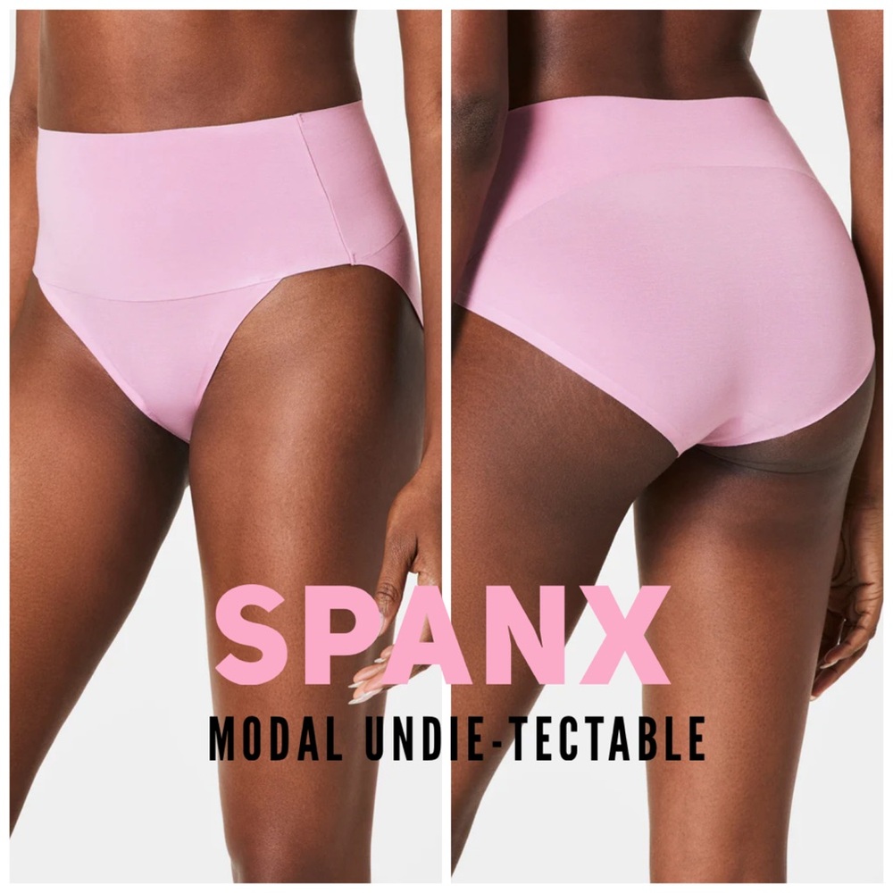 NEW SPANX SPANXSupersmooth Undie‑tectable Modal Hi-Leg Brief Panty Size XL NWT